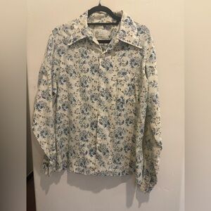 Floral Button-Up Shirt